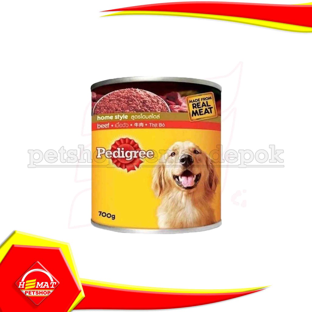 Pedigree Adult Beef 700 Gram Makanan Anjing Wet Food