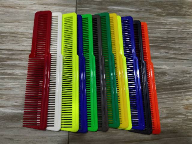 Sisir rambut sisir 1 isi 12 sisir alat cukur rambut flat comb barber