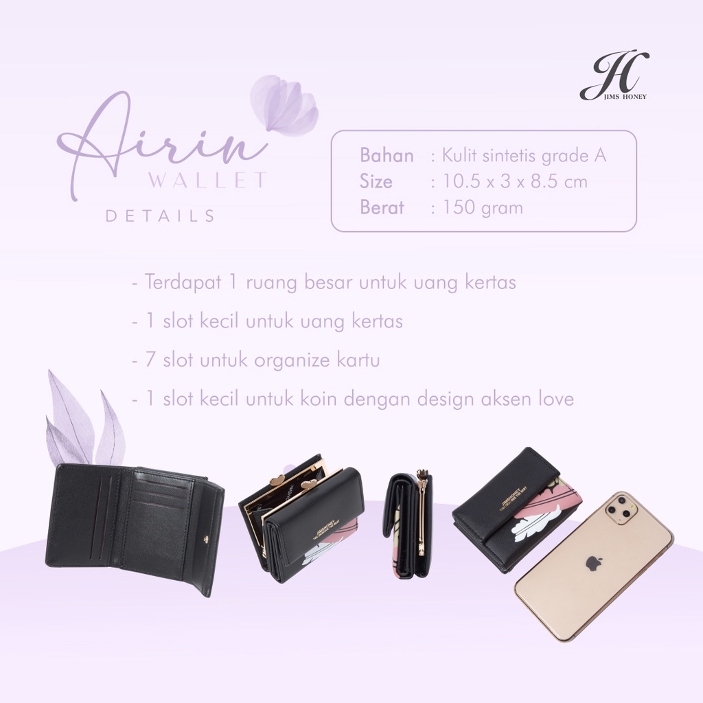 JIMSHONEY AIRIN WALLET DOMPET WANITA