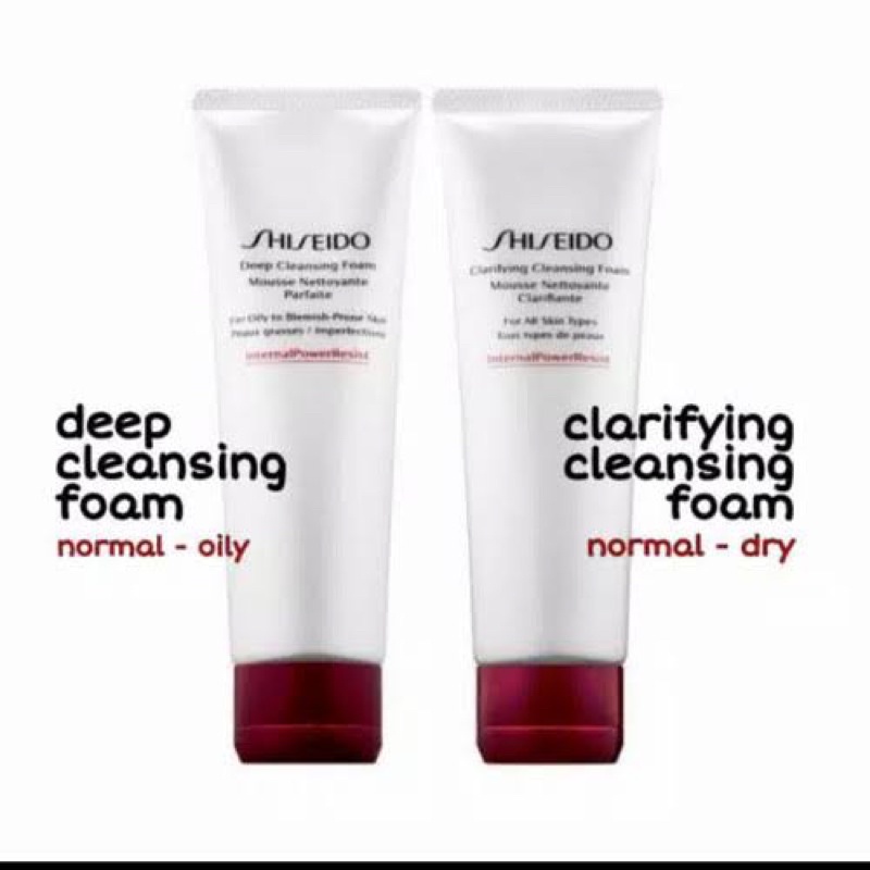 Shi seido Deep Cleansing Foam Clarifying Cleansing Foam