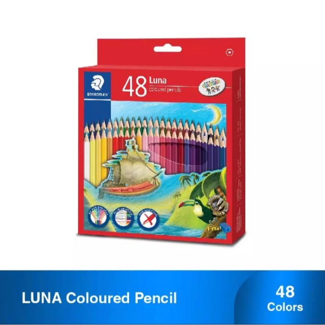 Luna Staedtler Coloured Pencil / Pensil Warna isi 48