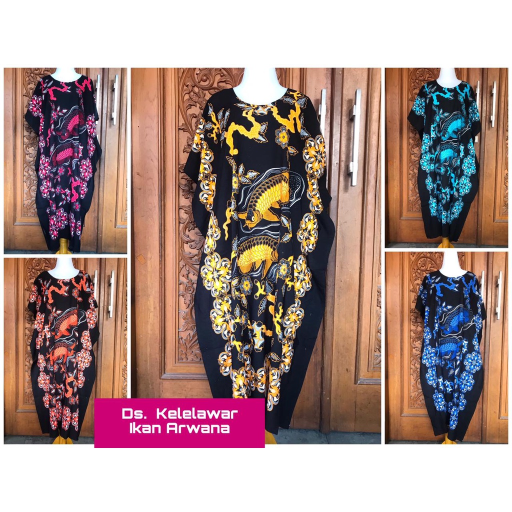 Daster Jumbo Kelelawar Kalong Lowo Batik Radian Solo Bahan Rayon Premium-6