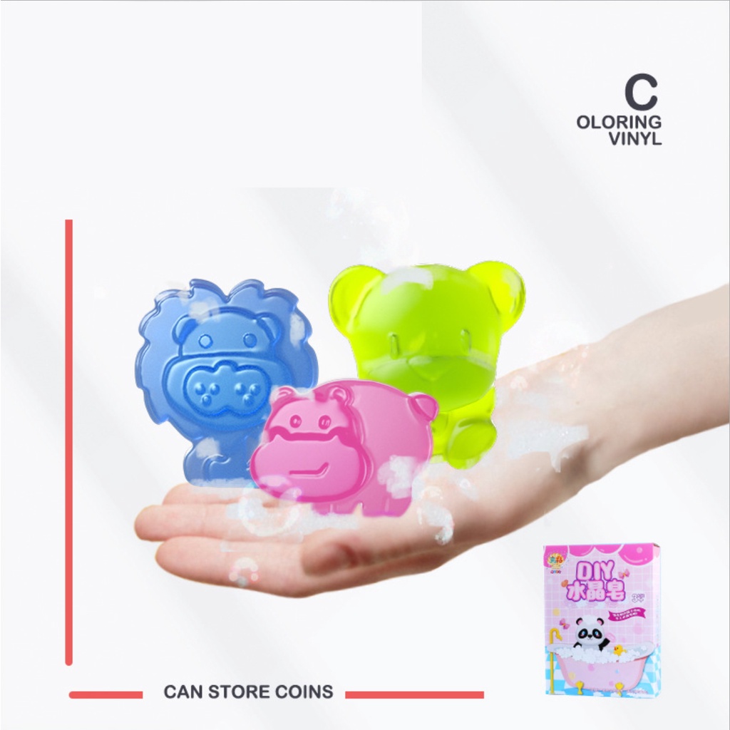 [LOGU] Mainan DIY bikin sabun, Soap Making DIY, kerajinan tangan sabun anak