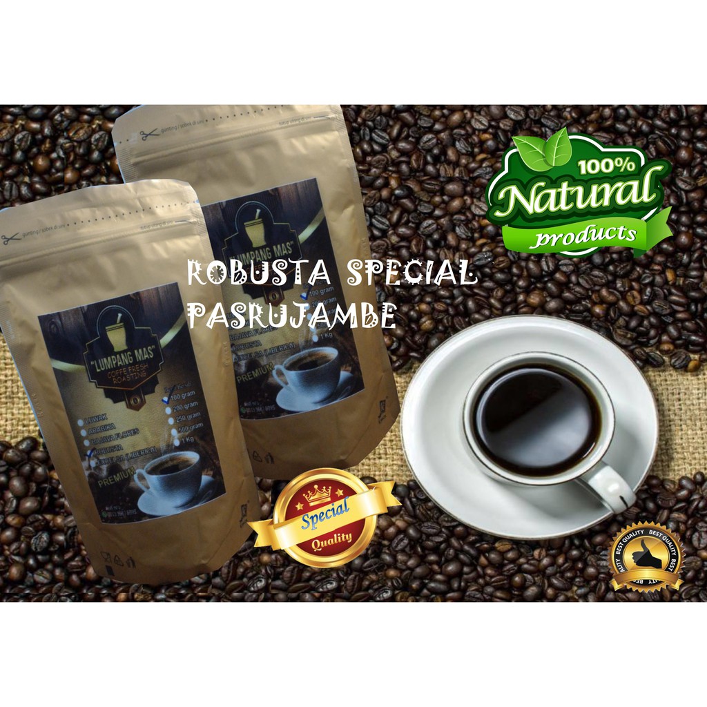 

Kopi Robusta Special Pasrujambe Lereng Semeru 250 Gram