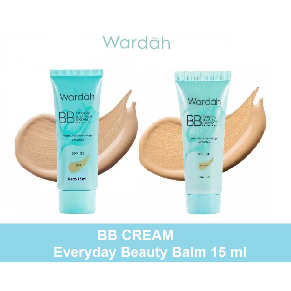 Wardah Everyday BB Cream 15 ml / Wardah Everyday Beauty Balm Cream SPF 30 / Wardah Everyday Series