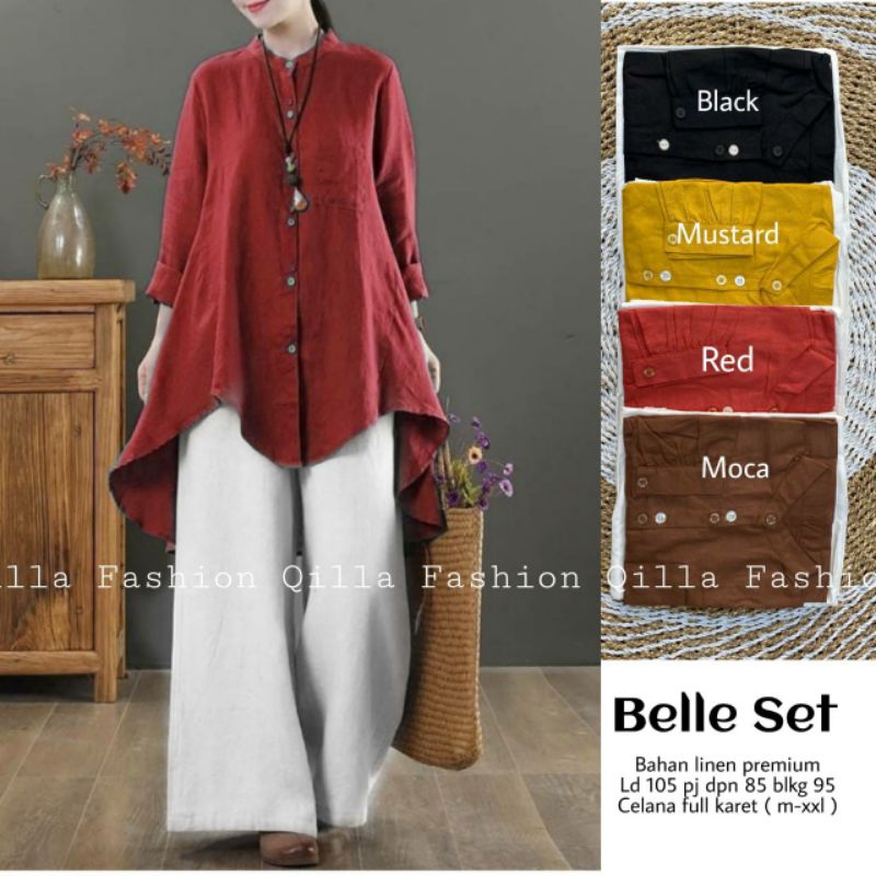 BELLE SET || LINEN PREMIUM