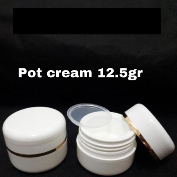 Pot Cream 12,5 GR Pot Krim Kemasan Kosmetik / Pot Cream 12.5gr / Pot Kosmetik 12.5 gram / Pot 12,5gr-Cerianti