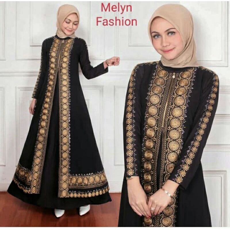 Gamis abaya gamis muslim  model baru