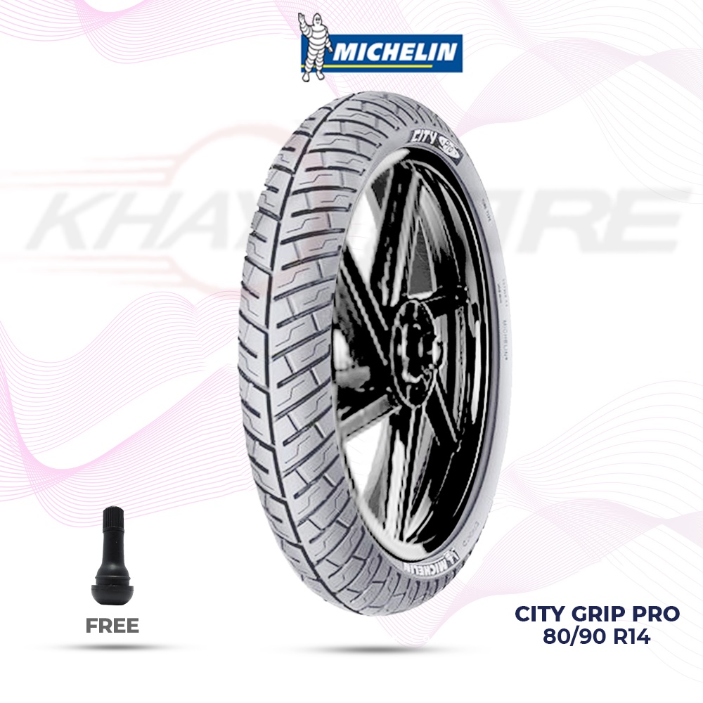 Ban Motor Matic // MICHELIN CITY GRIP PRO 80/90 Ring 14 Tubeless