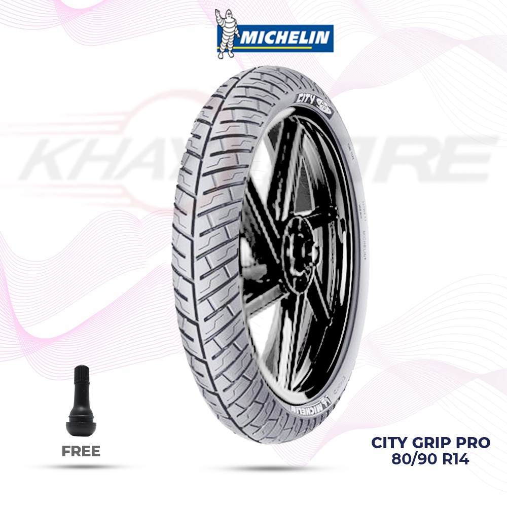 Jual Ban Motor Matic // MICHELIN CITY GRIP PRO 80/90 Ring 14 Tubeless ...