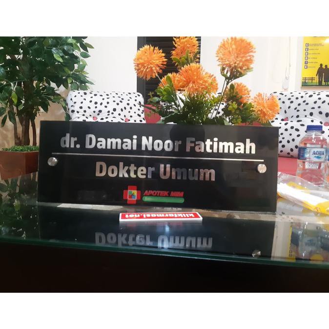 

Akrilik Nama Dokter HEMAT