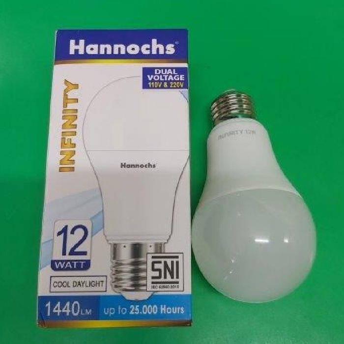 LED Bulb HANNOCHS INFINITY 12W Hannochs Lampu LED Infinity 12 watt Bohlam LED Hannochs Infinity 12 W