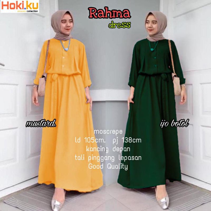 PROMO SALE/RAHMA GAMIS/SISA KUNING MUSTARD