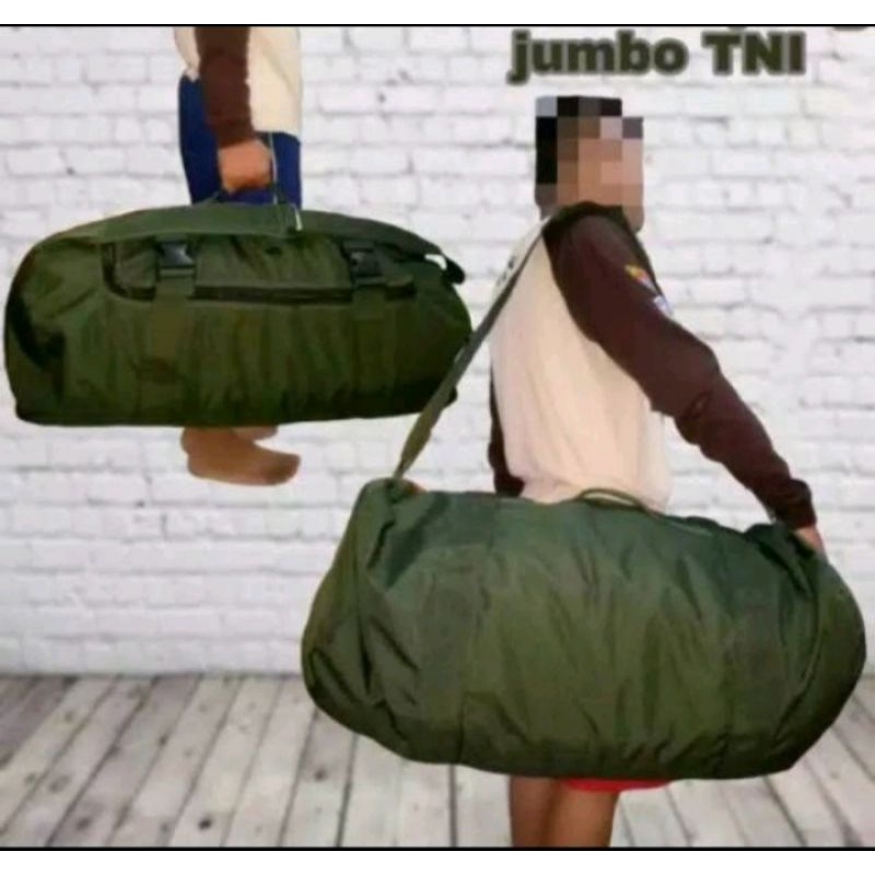 TAS SLEMPANG PRIA | TAS PENYESAK TNI | DUFLE BAGS TACTICAL