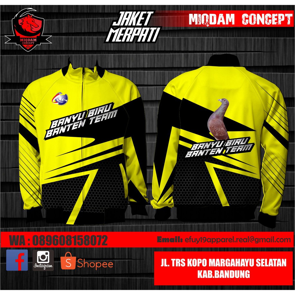 400+ Model Jaket Jersey Merpati Gratis