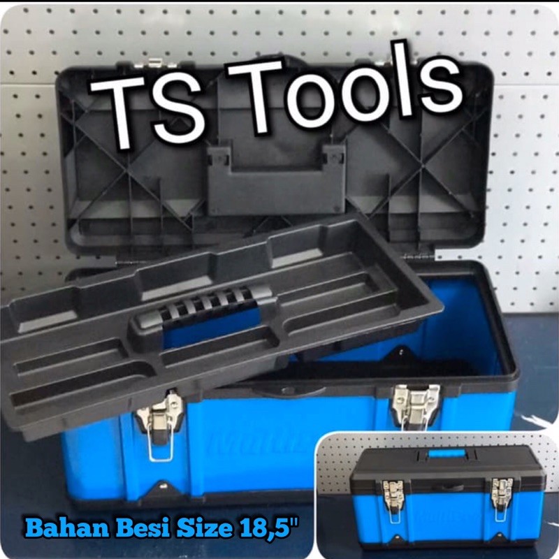 Metal Toolbox Multipro Tool box Metal Bahan Besi Multipro 18,5"