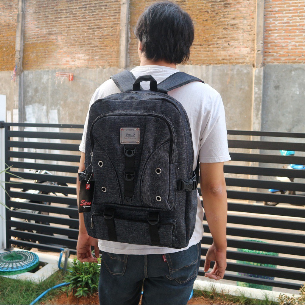 Jual Tas Ransel Gendong Punggung Cowok Cewek Anak Dewasa Keren Murah Backpack Sekolah Kerja Kuliah