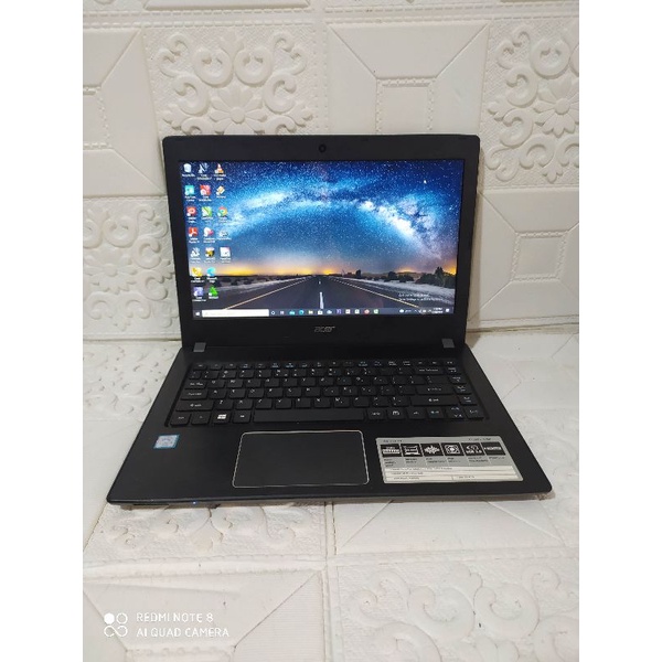 ACER E5-475 Core i3-6006U Ram4GB HDD500GB Second