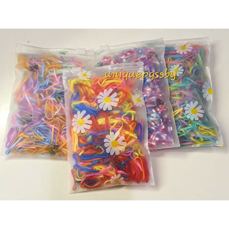 1000PCS KARET RAMBUT JEPANG ANAK / KARET RAMBUT ELASTIS