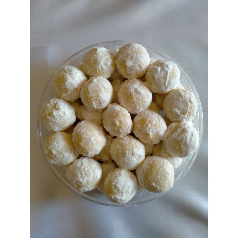 

Kue Kering Putri Salju Keju