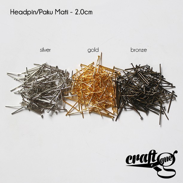 Headpin/Paku T (100pcs)