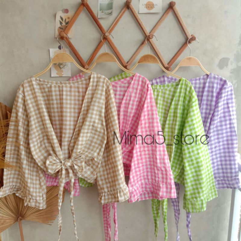 Outer Cardigan Crop Tali