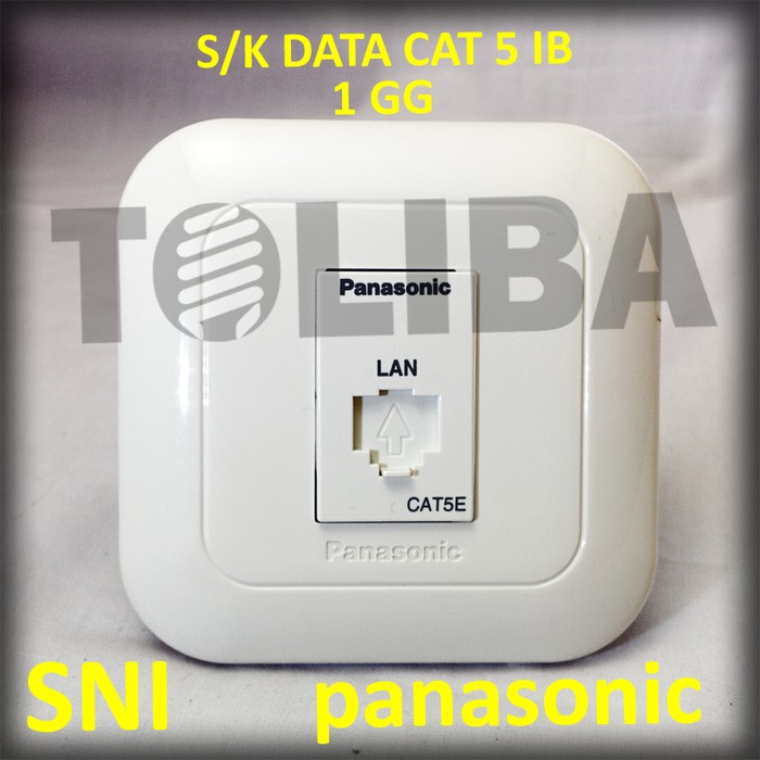 stopkontak stop kontak s/k data cat5e internet ib panasonic jack rj