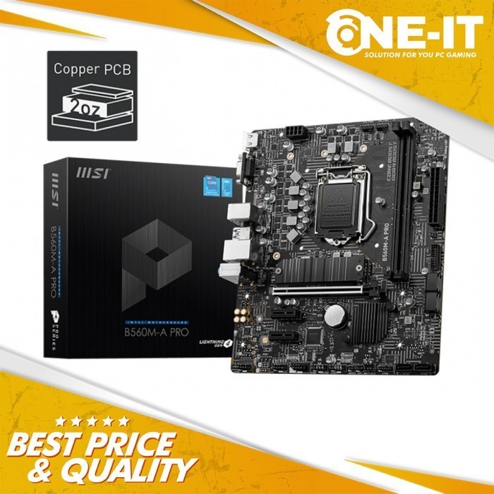 Motherboard MSI B560M-A PRO LGA1200 | B560M A Pro | B560 | Intel |