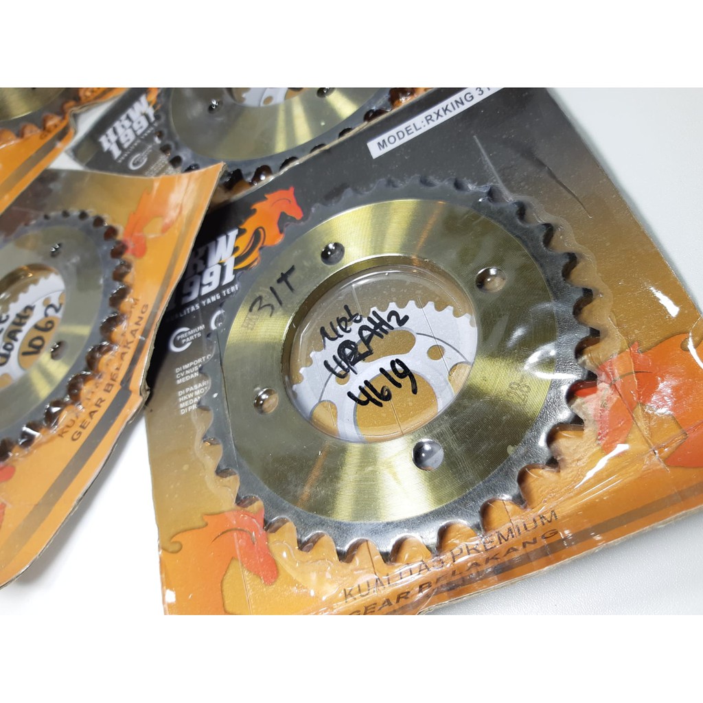 GEAR / GIR BELAKANG 428 SEPUHAN YAMAHA RXZ / RX KING MEREK HKW-1