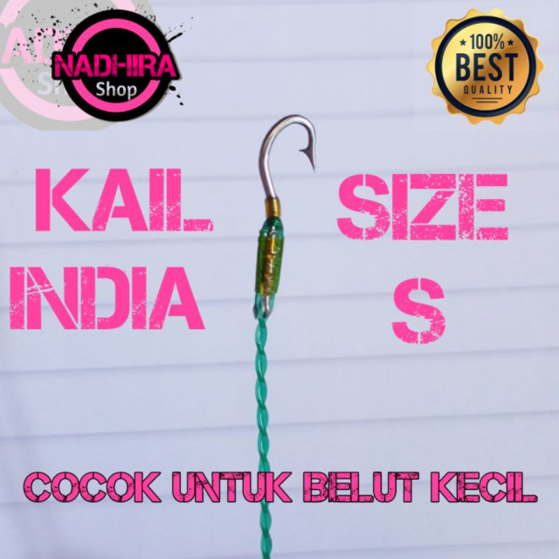 Kail Pancing Urek Belut Pancing Belut Kail India Size S
