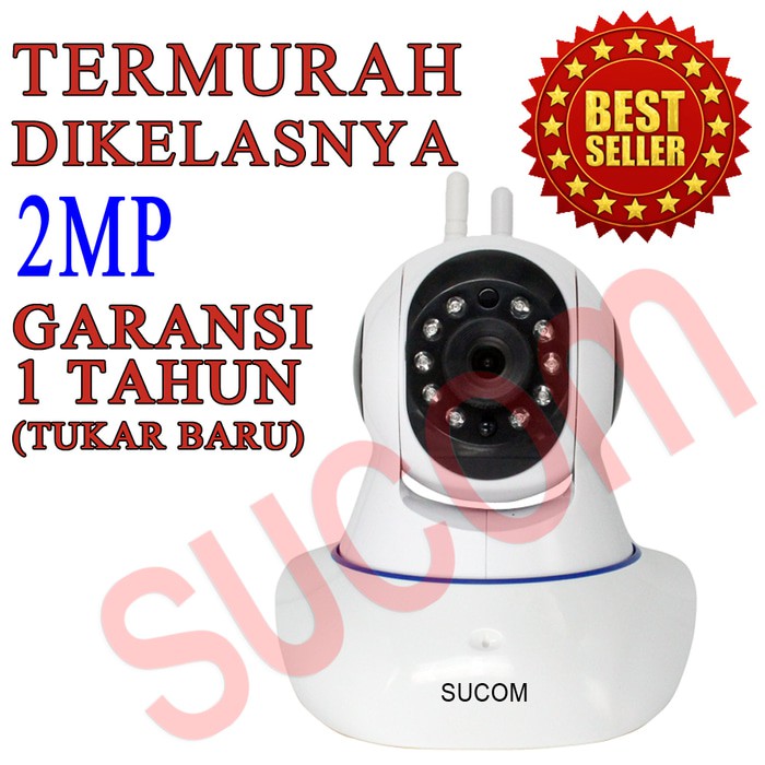 Unik Murah New Kamera Cctv Rotating Ip Camera Terbaru   Baby Cam   Spy Cam Diskon