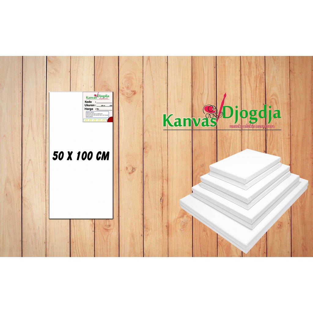 

Kanvas span standar ukuran 50 cm x 100 cm