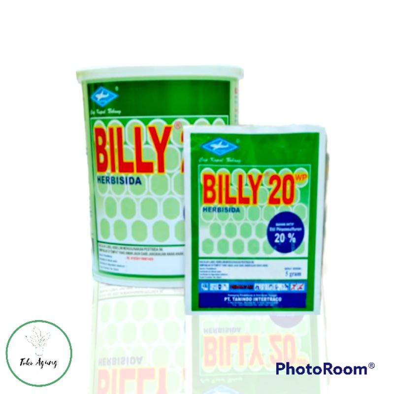 Herbisida Billy 20 Wp Kemasan 5 Gram Murah Original