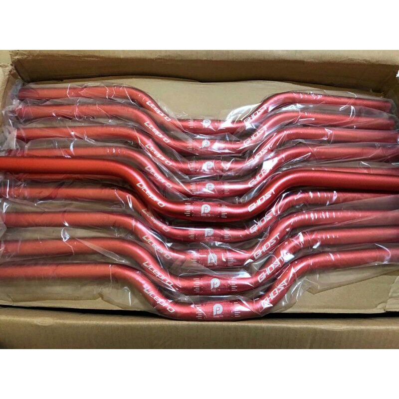 handlebar mid rise litepro ghost ukuran standar 25.4 bahan aloy
