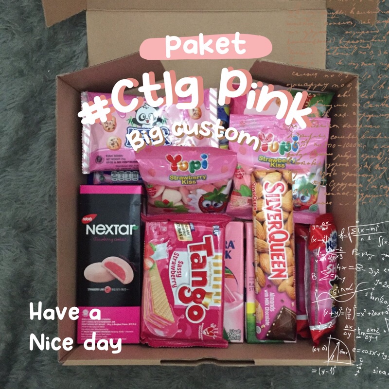

Snack Box Pink 120 ribu