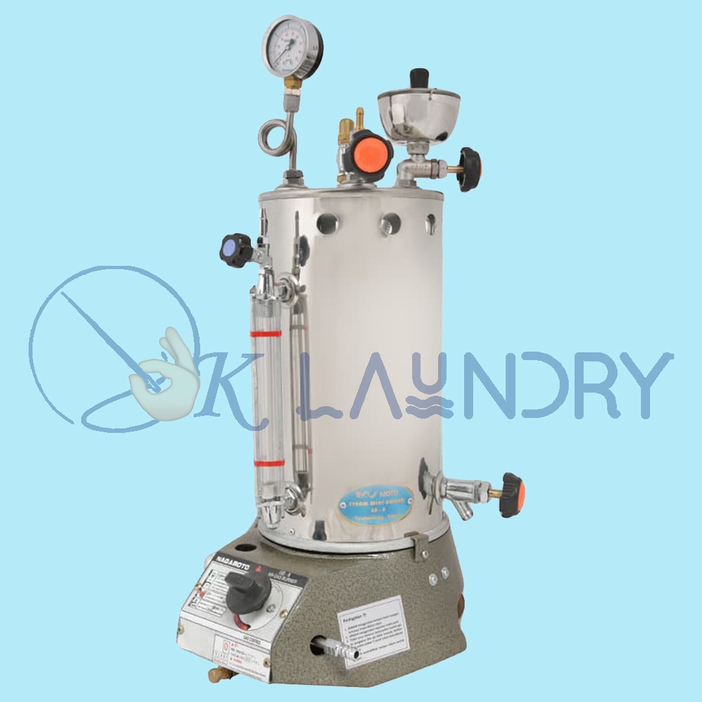 Steam Boiler Nagamoto Setrika Uap 5 Liter GB 8 Setrika Gosokan Uap Khusus Gosend Instant