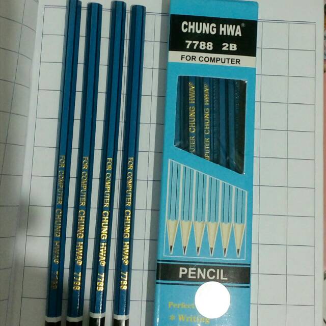 

Pensil kayu 2b ChungHwa (7788)