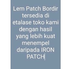 Patch Bordir Jahit Superhero Ironman / Spiderman / Captain America