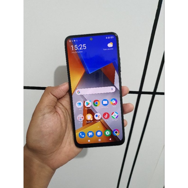 Handphone Hp Xiaomi Poco M4 Pro 6/128 Second Seken Bekas Murah