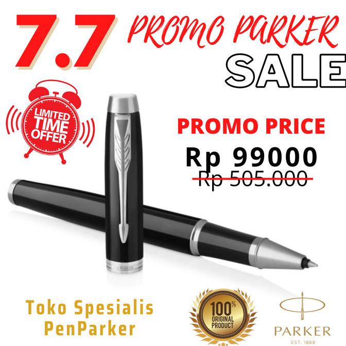 

SALE Premium Parker IM BLACK Chrome Trim Rollerball - Original/PULPEN GEL/PULPEN LUCU/PULPEN 1 PACK/PENSIL WARNA/PENSIL 2B/PENGHAPUS JOYKO/PENGHAPUS LUCU/RAUTAN PENSIL PUTAR/RAUTAN ELEKTRIK/SPIDOL WARNA/SPIDOL PERMANEN/SPIDOL WHITEBOARD/CORRECTION TAPE