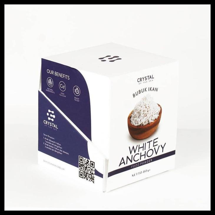 

[READY STOCK] TN657 YENS - CRYSTAL OF THE SEA WHITE ANCHOVY POWDER BUBUK TERI 80 GR