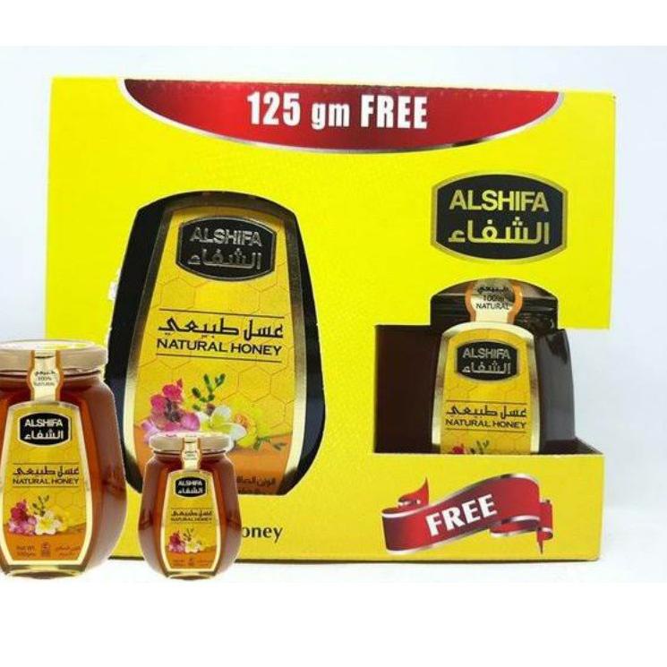 

rrm Madu arab al shifa original paket 500gr free 125gr d42₧