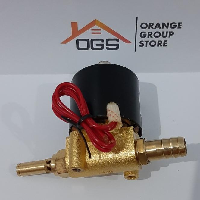 Selenoid Valve 1/4 Gas Konversi Gas Dryer Laundry Set ( Nepel+Spuyer )