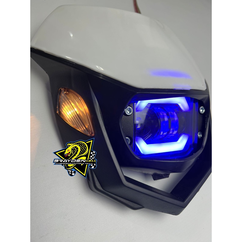 Headlamp reflektor polisport polysport klx 150 crf 150 L batok lampu depan klx BF Dtracker wr155 trail