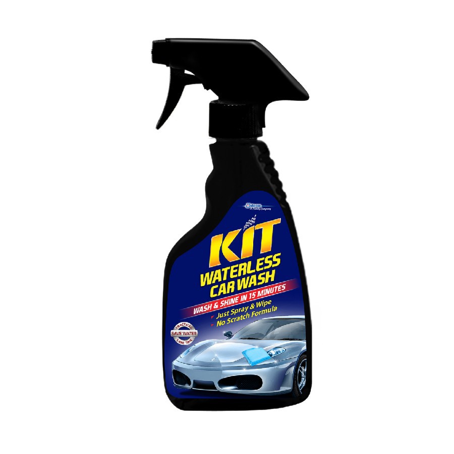 [BISA COD] KIT Waterless Car Wash Spray Cuci Mobil Tanpa Air Shampo 500Ml