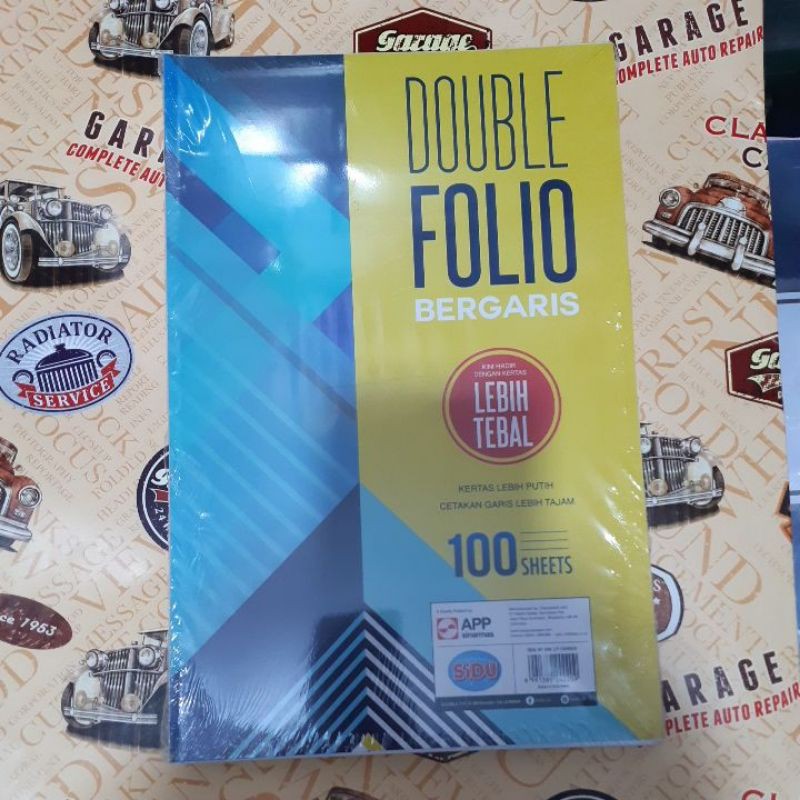 

Double folio isi 100sheet