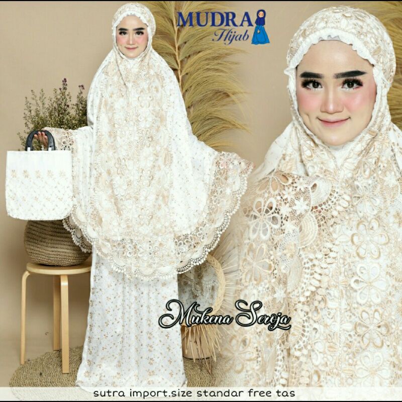 MUKENA SEROJA, MK SURIA Ori by Mudra