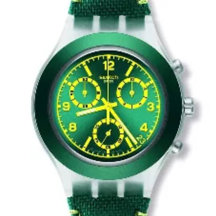 Jam Tangan Pria Original Swatch Men Chronograph Watch