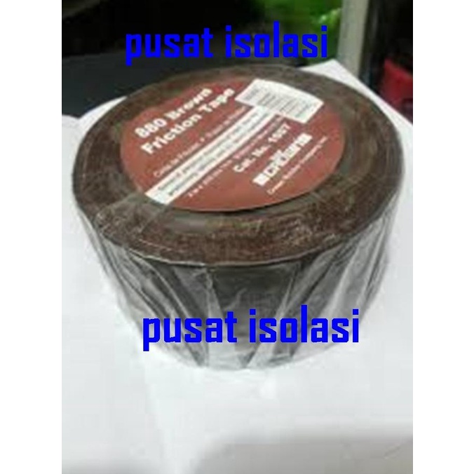 

[ varostore90 ] Isolasi Friction Tape 880 Brown/Bulldog Tape/Murah/Termurah