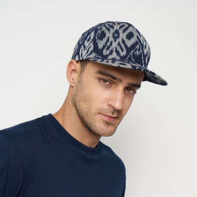 Topi Unisex Etnik Tenun Ikat Dakara Indonesia